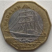Кабо-Верде 100 эскудо 1994 г. Корабли. Парусник Madalan