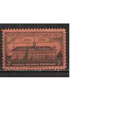 США-1956, (Мих.705), гаш. , Архитектура, (одиночка),