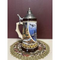 Старинная пивная кружка, Европа, клеймо, много лотов с рубля