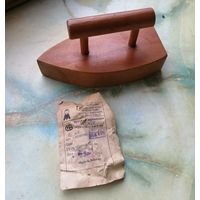 Утюжек деревянный