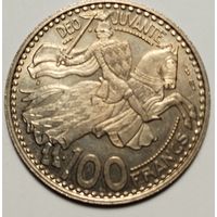 Монако 100 франков 1950 г.