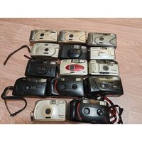 Пленочные фотоаппараты 14шт