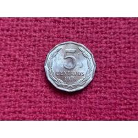 Чили 5 сентаво 1976 г.