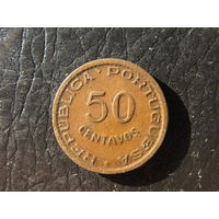 Ангола. 50 центавос. 1955. С 20 копеек. Распродажа коллекции. Смотрите другие лоты.