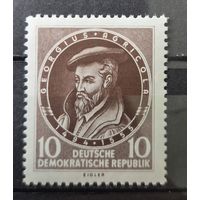 Германия, ГДР 1955 г. Mi.497 MNH** полная серия