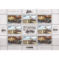 Беларусь 2006  Паровозы М/Л