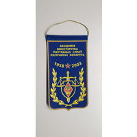 Вымпел 45 лет академия МВД Беларусь 1958-2003