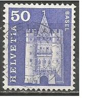 Швейцария. Крепостные ворота в Базеле. 1960г Mi#704.