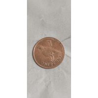 Гибралтар 1 пенни 2013