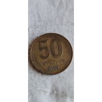 Аргентина 50 сентавос 2009