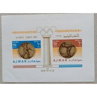 Аджман. Олимпийские игры - Мехико, Мексика - Обладатели Золотых медалей.