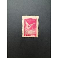 Польша 1945 Марка "Годовщина объявления Июльского манифеста от 22.07.1944 года" (чистая*, след от наклейки) Mi.406 каталог 15.00 евро