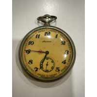 Карманные часы Молния корабль ( скелетон )