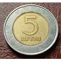 Литва 5 лит, 1998    ( 2-8-4 )