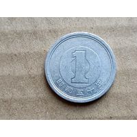 Япония 1 йена, 1975г. (D-107)