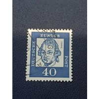 Германия 1961г. Стандартный выпуск.