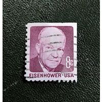 Марка США 1971 год Президент