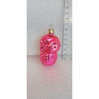 Ёлочная игрушка. Барашек розовый. 3-34