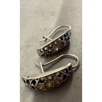Серьги СЕРЕБРО пр. (25).  Распродажа коллекции!!!