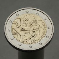 Франция 2 евро 2020  50 лет со дня смерти Шарля де Голля
