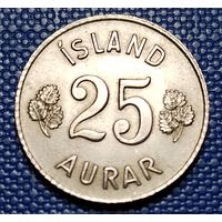 Исландия 25 эйре 1965 г.