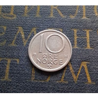 10 эре 1976 Норвегия #01