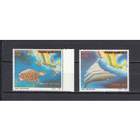 Морская фауна. Мексика. 1982. 2 марки. Michel N 1828-1829 (4,5 е)