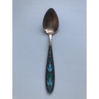 Кофейная серебряная ложечка .875