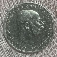 Монета Австро-Венгрия 2 кроны 1912 год.