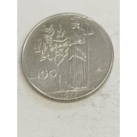 Италия 100 лир 1977