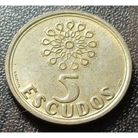 Португалия 5 эскудо, 1998    ( 2-1-5 )