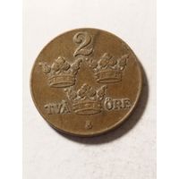 Швеция 2 оре 1938