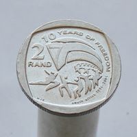 ЮАР 2 ранда  2004 10 лет первым всеобщим выборам