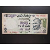 Индия. 100 рупий (образца 2012 года, P105c, без буквы)