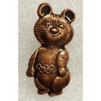 Значок. Олимпиада-80. Мишка. т.м.