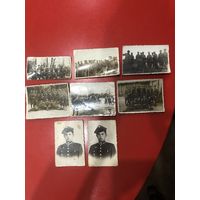 Лот с рубля! Старые фотографии 30-40-е годы .Польские военные