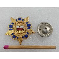 Знак-фрачник ПНР. Заслуженный моряк. тяжёлый, винт