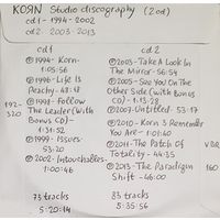 CD MP3 дискография KORN 2 CD