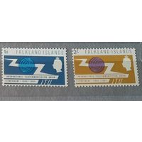 Фалкленды 1965 Британский омнибус ITU-союз электросвязи полная серия, MNH