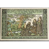 Нотгельд Ордруф 50 пфеннигов 1921 год. Веймарская республика