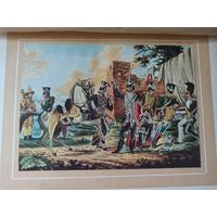 Иллюстрация из альбома Нашествие Наполеона. Отечественная война 1812 года (1912 г.). К 100-летию Отечественной войны 1812 года.