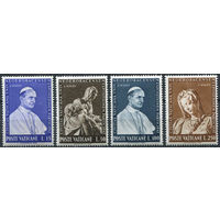 Ватикан 1964 ** Выставка в Нью-Йорке Скульптуры Микеланджело, серия 4 марки