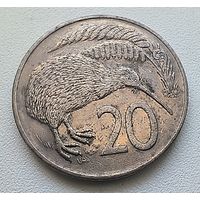 Новая Зеландия 20 центов, 1982.  5-11-23