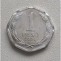 Чили 1 Песо 2005  1-7-22