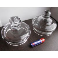 Крышка стеклянная от графина, кувшина ( за штуку ) .