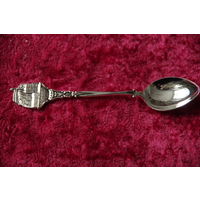 Ложка с серебрением сувенирная коллекционная  В21