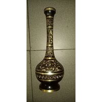 Ваза латунная с чернением