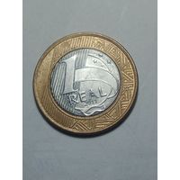 Бразилия 1 реал 2011 года .