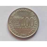 Венесуэла 100 боливаров 2002 г.