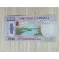 Руанда 2000 UNC c рубля